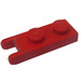 LEGO Rood Scharnier Plaat 1 x 2 met Dubbele Finger