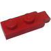 LEGO Red Hinge Plate 1 x 2 with Single Finger