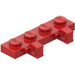 LEGO rot Scharnier Platte 1 x 4 Verriegeln mit Zwei Stubs (44568 / 51483)