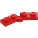 LEGO Red Hinge Plate 1 x 4 Swivel Assembly (1927 / 19954)