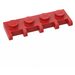 LEGO Red Hinge Plate 1 x 4 with Fingers (4315)