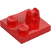 LEGO Red Hinge Plate 2 x 2 with Top Finger (53968 / 92582)