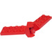 LEGO Rood Scharnier Plaat 2 x 4 met Articulated Joint Assembly