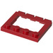 LEGO rot Scharnier Platte 4 x 4 Sunroof (2349)