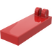 LEGO Rood Scharnier Tegel 1 x 2 met 2 Stubs (4531)