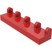 LEGO Red Hinge Tile 1 x 4 (4625)