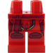 LEGO rouge Hanches et jambes avec Dark rouge Sash et Knee Pads (3815 / 71364)