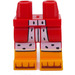 LEGO Red Hips and Legs with Fur Trim (73200 / 104665)