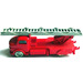 LEGO rot HO Mercedes Feuer Motor mit Light Grau Leiter und Drum auf Der Rücken