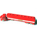 LEGO rot HO Mercedes Tanker mit &#039;ESSO&#039; Muster und Doppelt Achse