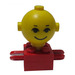 LEGO Red Homemaker Figure with Yellow Head