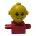 LEGO Rot Homemaker Figure with Yellow Head