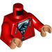 LEGO Red Hudson Harper Minifig Torso (973 / 76382)