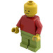 LEGO Rood IKEA BYGGLEK minifiguur