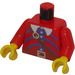 LEGO Red Imperial Armada Soldier with Torso (973 / 73403)