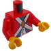 LEGO rouge Imperial Uniform avec Knapsack (973 / 76382)