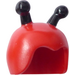 LEGO rouge Insect Casque avec Antennae avec Noir Antennas (12892 / 13373)