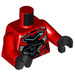 LEGO Red Ironheart MK2 Minifig Torso (973 / 76382)