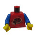 LEGO rouge Island Xtreme Stunts Torse avec Pizza (973 / 73403)