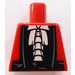 LEGO rot Judge Torso ohne Arme (973)