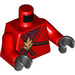 LEGO Rojo Kai Torso (76382 / 88585)