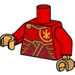 LEGO Rojo Kai Torso (973 / 76382)