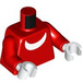 LEGO Rood Knuckles the Echidna Minifig Torso (973 / 76382)