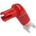 LEGO Red Large Arm with Pin and White Hand (Left) (38628)