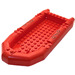LEGO Rood Groot Dinghy 22 x 10 x 3 met reparation marks Sticker (62812)