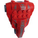 LEGO Rood Groot Figuur Torso - Santis Patroon (47477)