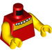 LEGO rot Lisa Simpson Torso (76382 / 88585)