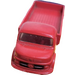 LEGO rouge Mercedes rouge Flatbed Truck