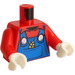 LEGO Red Mickey Mouse Minifig Torso (973 / 76382)