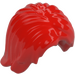 LEGO Red Mid-Length Tousled Hair with Center Parting (8281 / 88283)