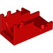 LEGO rouge Minifig Canon 2 x 4 Base (2527)