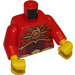 LEGO Red Minifig Torso (973 / 76382)