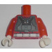 LEGO Red Minifig Torso with Pilot Jumpsuit (973)