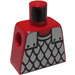 LEGO rouge Minifig Torse sans bras avec Castle Chainmail (973)