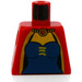 LEGO Rood Minifiguur Torso zonder armen met Decoratie (973)