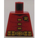 LEGO rouge Minifig Torse sans bras avec Décoration (973)