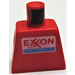 LEGO Red Minifig Torso without Arms with Exxon Logo (973)