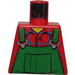 LEGO Red Minifig Torso without Arms with Farmer (973)