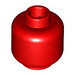 LEGO Red Minifigure Head (Safety Stud) (3626 / 88475)