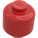 LEGO Rood Minifiguur Hoofd (Massieve nop)