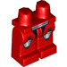 LEGO Rood Minifigure Heupen en benen met Grijs en Wit Knee Pads en Riem (13086 / 13087)