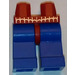 LEGO Red Minifigure Hips and Legs with Spider-Man Webbing (3815 / 43548)