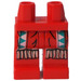 LEGO Rood Minifigure Heupen en benen met Western Indians Triangles (3815)