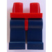 LEGO Rood Minifigure Heupen met Dark Blauw Poten (3815 / 73200)