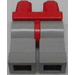 LEGO rouge Minifigure Les hanches avec Light grise Jambes (3815)