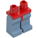 LEGO Red Minifigure Hips with Sand Blue Legs (3815 / 73200)